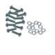 MB GPW, MB GPW PartsMB glove box data plate attaching hardware -53013, 53014,MB,GPW,53013, 53014 Jeep G503 RFJP VintageJeeps
