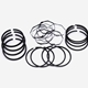 L134,MB,GPW, CJ2a,CJ3a, CJ3B, CJ5, M38, M38A1,  Engine piston ring set .040  -A6794-060 Vintagejeeps RFJP G503