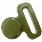 MB GPW, MB GPW PartsDoorway rear cast bracket with bolt -A2885 A2983,MB,GPW,A2885 A2983 Jeep G503 RFJP VintageJeeps