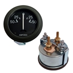 MB GPW, MB GPW PartsAmmeter Gauge -A8186 GPW L,MB,GPW,A8186 GPW L Jeep G503 RFJP VintageJeeps